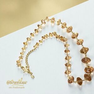 🥳 3/$26 Liz Claiborne Champagne Bead Necklace